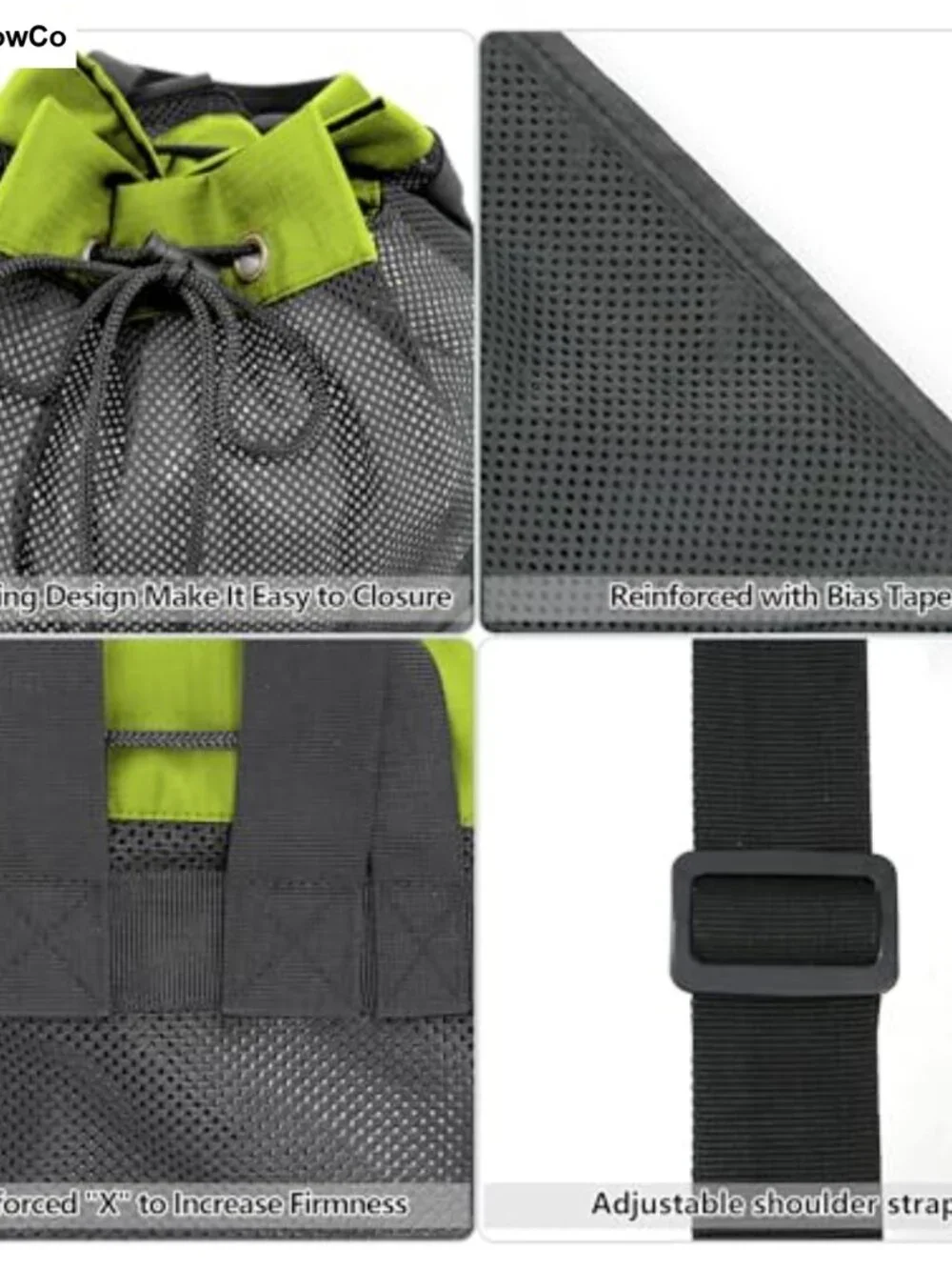 N/A mesh drawstring